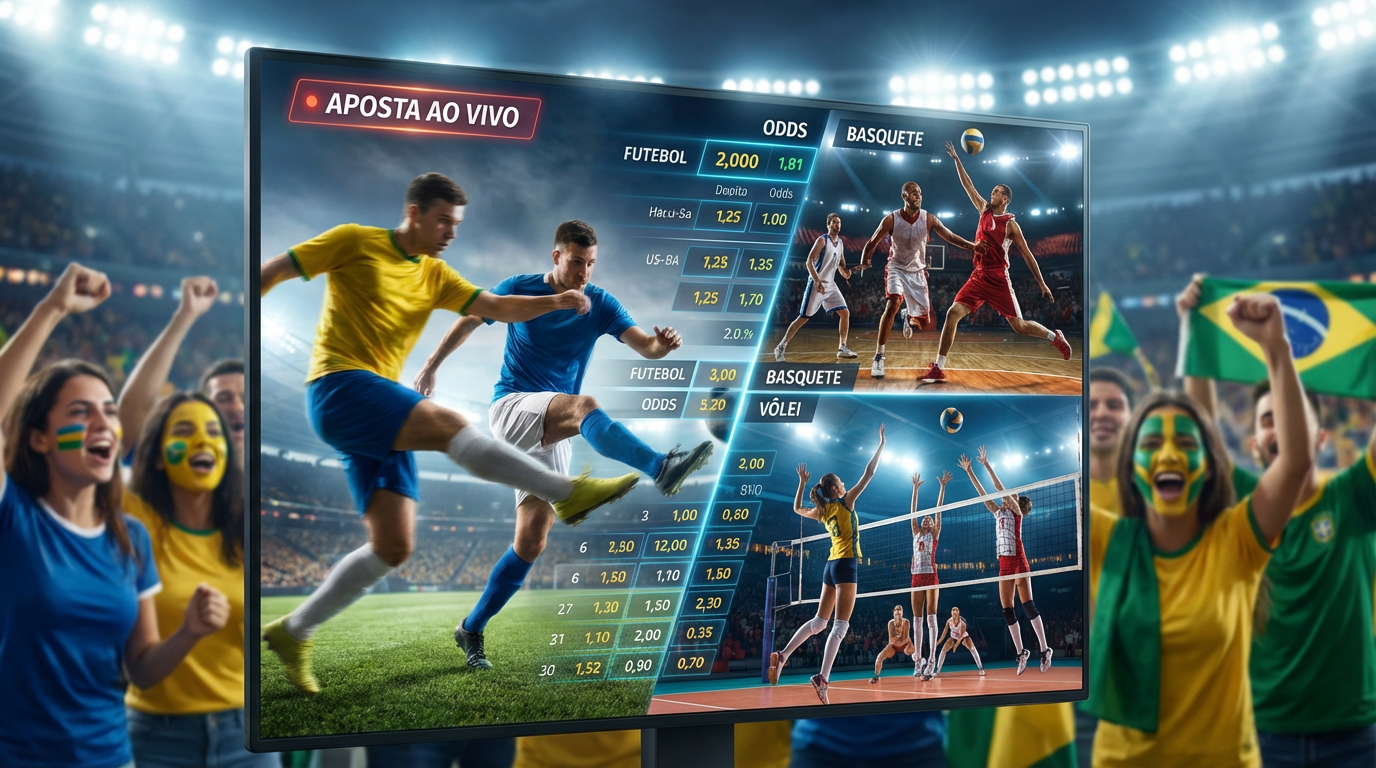 Apostas Esportivas - Futebol, Basquete e Mais